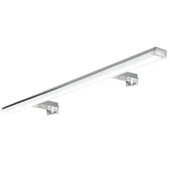 LED spiegellamp Pandora, chroom, breedte 80,8 cm