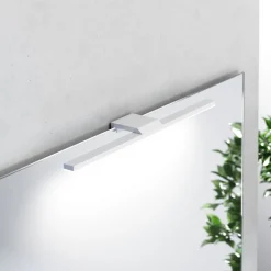 LED spiegellamp Triga, IP44, wit, 40cm, 3.000K