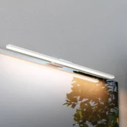LED spiegellamp Triga, IP44, wit, 60cm, 4.000K