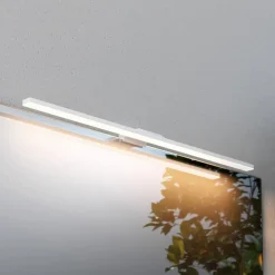 LED spiegellamp Triga, IP44, wit, 60cm, 3.000K