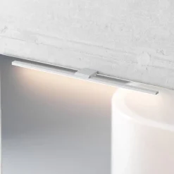 LED spiegellamp Triga, IP44, wit, 60cm, 3.000K