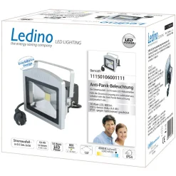 LED spot Benrath, antipanieklamp met accu