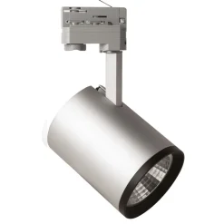 LED spot Marco voor 3-fasen railsysteem zilver 4.000K