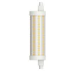LED staaflamp R7s 117,6 mm 12W warmwit dimbaar