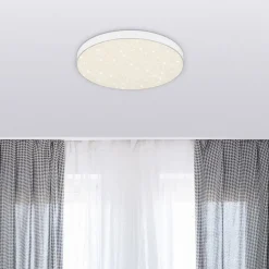 LED Star plafondlamp, Ø 28,7 cm, wit