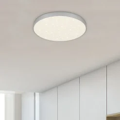 LED Star plafondlamp, Ø 28,7 cm, zilver