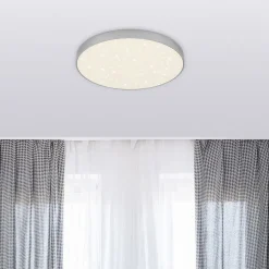 LED Star plafondlamp, Ø 28,7 cm, zilver