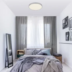 LED Star plafondlamp, Ø 28,7 cm, zilver