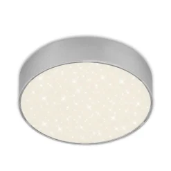 LED Star plafondlamp, Ø 15,7 cm, zilver