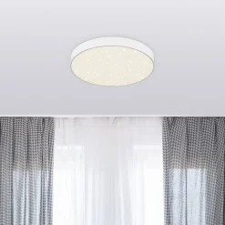 LED Star plafondlamp, Ø 21,2 cm, wit