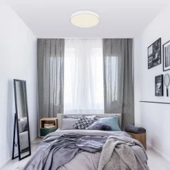 LED Star plafondlamp, Ø 21,2 cm, wit