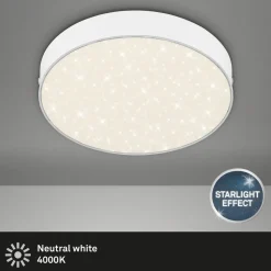 LED Star plafondlamp, Ø 21,2 cm, wit