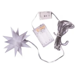 LED ster voor binnen 18-punten Ø 12cm wit batterij
