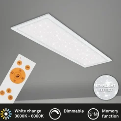 LED sterrenhemel-panel Pallas CCT, 100 x 25 cm