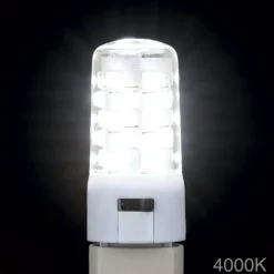 LED stiftlamp G9, 4 W, CCT, 370 lm, dimbaar, transparant