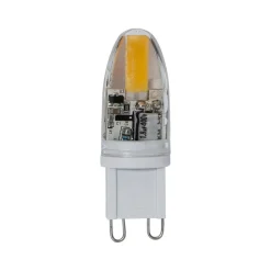 LED stiftlamp, G9, 1,8 W, helder, 2.800 K, dimbaar, 200 lm