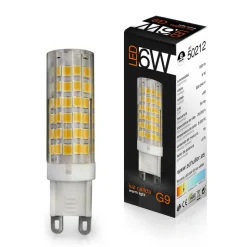 LED stiftlamp G9 6W 3.000K
