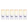 LED stiftlamp G9 3,5W warmwit 350 Lumen 6 per pak