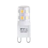 LED stiftlamp, helder, G9, 2,5 W, 3.000 K, 280 lm