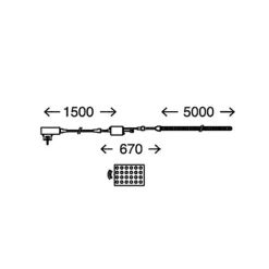 LED strip Ora voor buiten inclusief afstandsbed, 500 cm