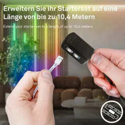 LED strip Pimp your panel, startersset, RGBW, lengte 2,6 m