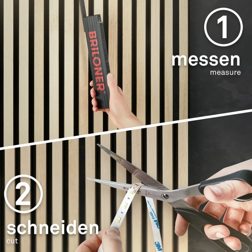 LED strip Pimp your panel, uitbreidingsset, lengte 2,6 m