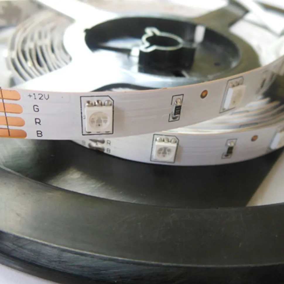 LED strip SMD-RGB0-005, RGB, 5 m, complete set