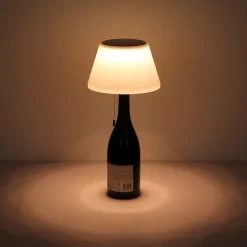 LED tafellamp 36000 fles top wit plastic