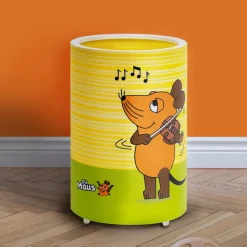 LED tafellamp 25/15 mouse, geel, 25 cm, dimbaar