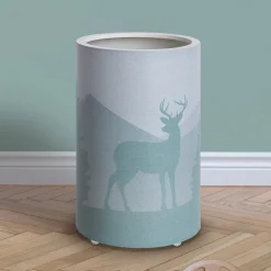 LED tafellamp 25/15 Scandi Forest, groen, 38 cm, dimbaar