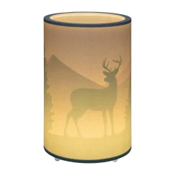 LED tafellamp 25/15 Scandi Forest, groen, 38 cm, dimbaar