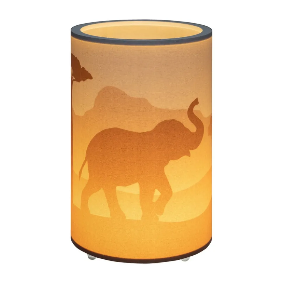 LED tafellamp 25/15 Scandi Savanne, oranje, dimbaar