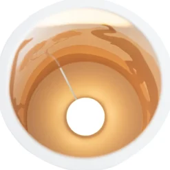 LED tafellamp 25/15 Scandi Savanne, oranje, dimbaar