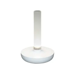 LED tafellamp Biarritz, IP54, accu, CCT, wit