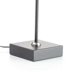 LED tafellamp Block, dimbaar, zwart