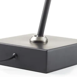 LED tafellamp Block, dimbaar, zwart