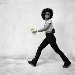 LED tafellamp Brilo zonder stekker Riffle, 20 cm, groen