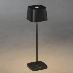 LED tafellamp Capri voor buiten, zwart