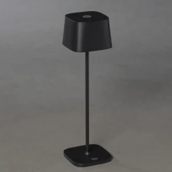 LED tafellamp Capri voor buiten, zwart