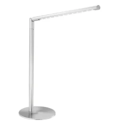 LED tafellamp Dawda, dimbaar, staal