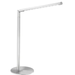 LED tafellamp Dawda, dimbaar, staal