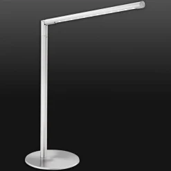 LED tafellamp Dawda, dimbaar, staal