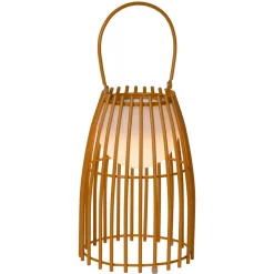 LED tafellamp Fjara, bruin