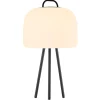 LED tafellamp Kettle Tripod metaal, kap 36cm