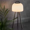LED tafellamp Kettle Tripod metaal, kap 22cm