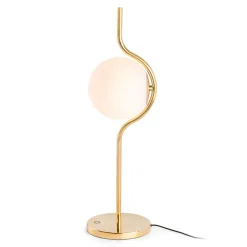 LED tafellamp Le Vita met opaalglas