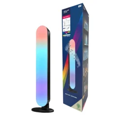 LED tafellamp LED lichtbalk, zwart, RGBW kunststof