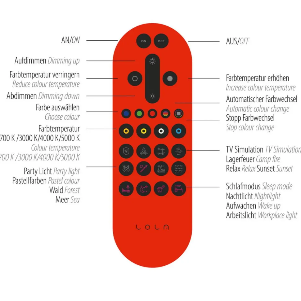 LED tafellamp LOLAsmart Naomi