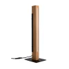 LED tafellamp Madera van eikenhout, dimbaar