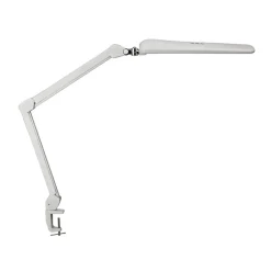 LED tafellamp MAULcraft, wit, 52 cm, klemvoet, dimbaar